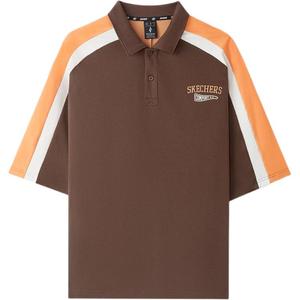 Skechers Поло Unisex Pine Cone Brown/05HT