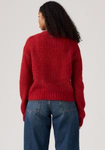 Вязаный кардиган LEVI'S , кроваво-красный