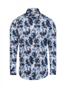 Рубашка OLYMP , цвет blau mehrfarbig