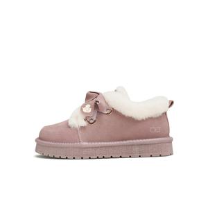 Teenmix FENGKUANGDONGWUCHENG x Тёплые и пушистые зимние сапоги женские - розовый овечий, цвет Sheep Pink