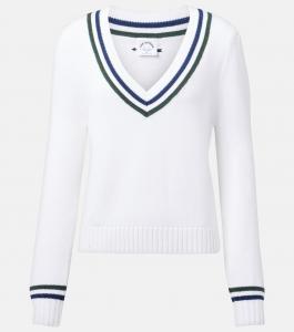 Свитер Sonny из хлопка The Upside, белый