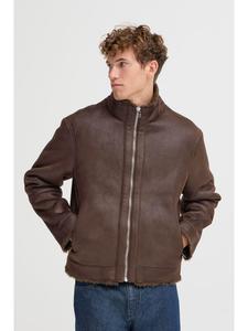 CASUAL FRIDAY Плюшевая куртка CFMacksen коричневого цвета