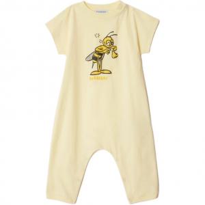 Burberry Комбинезоны и ползунки yellow для младенцев и малышей
