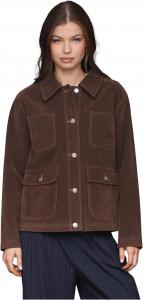 Женская укороченная куртка Barn Avec Les Filles, Espresso