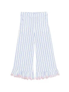 Полосатые брюки Loukini Louise Misha, синий