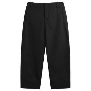 Брюки из смеси хлопка Marino Jacquemus, черный