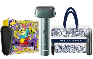 Электробритва Panasonic, зеленый