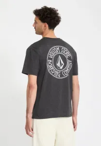 Футболка с принтом "tee drain you" Volcom, Heather Black