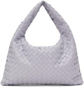 Пурпурная маленькая сумка-хмель Bottega Veneta