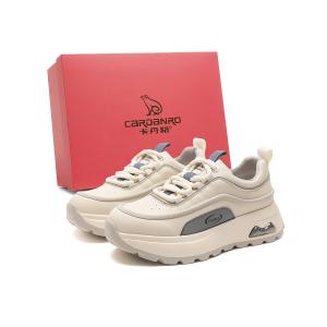 CARDANRO Женские низкие кэжуал кеды серые, цвет Gray