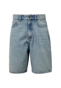 Шорты-Бермуды из хлопкового денима Qs, синий