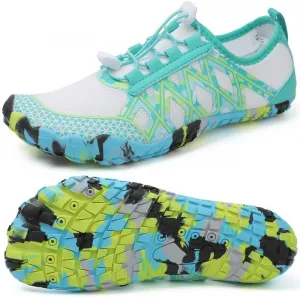 Водные тапочки для мужчин и женщин, обувь босиком для улицы, пляжа, аква, плавания, бассейна, реки, быстросохнущая, для лодок, рыбалки, дайвинга, серфинга, йоги и аэробики Maxome, зеленый