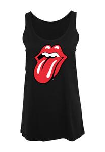 Футболка F4NT4STIC Damen Tanktop The Rolling Stones Classic Tongue, черный
