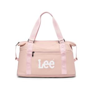 Lee Тканевая дорожная сумка унисекс хаки/шалфейно-зеленая/приглушенно-розовая, Dusty Pink [Expandable Capacity]