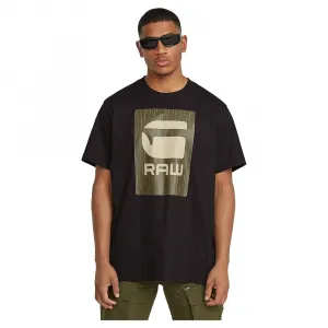 Футболка с коротким рукавом G-Star Burger Box Rain Loose Fit, черный