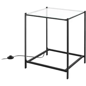 Настольная лампа NARANJO с LED-модулем, 1 шт., теплый белый свет, настольная лампа черного цвета из стали - 4,1 Вт - теплый белый свет Eglo, черный