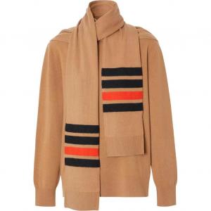 Burberry Свитер FW23 женский коричневый