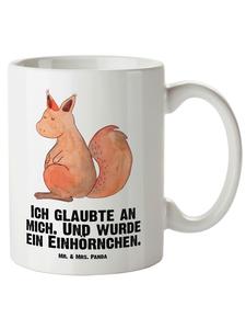 Кружка XL Unicorn Faith с надписью "Saying in White" Mr. & Mrs. Panda