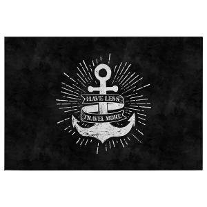 Картина на холсте A.S. Création Anker Blackboard, черно-белый