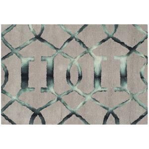 Ковер Santana с геометрическим узором из шерсти, окрашенный методом погружения Safavieh, серый, 61x305 см