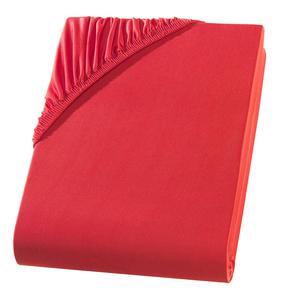 Простыня на резинке Hometex Premium Textiles Boxspringbett 180-200x220, красный