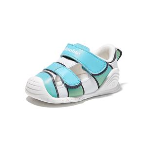 Низкие, устойчивые к ударам и износу детские туфли для младенцев и малышей GINOBLE, синий/белый/серый