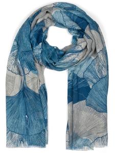 Шарф styleBREAKER, цвет blau/weiß