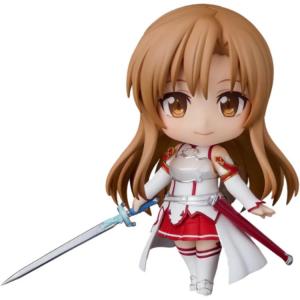 Фигурка gsc claymation, asuna 2.0 sword art online, бонусное издание chibi GOOD SMILE COMPANY