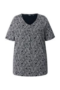 Ulla Popken Футболка в черном цвете