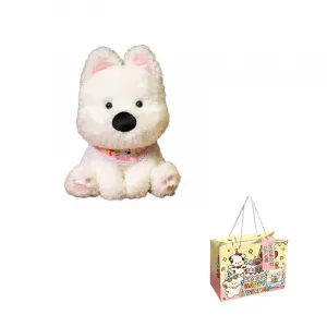Плюшевая кукла Highland Dog Dolls высотой 30см/40см KUMAOYA, розовый