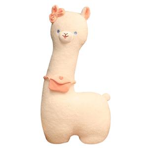 Плюшевая игрушка милый альпака AZLCL, Cartoon Cute Alpaca[Pink]