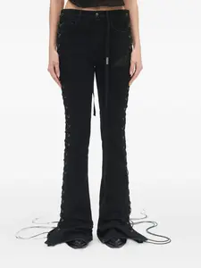 Джинсы bootcut Treze Ann Demeulemeester, черный
