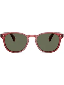 Солнцезащитные очки Finley Oliver Peoples, красный