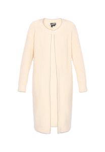 DreiMaster Vintage Вязаное пальто из шерсти белое