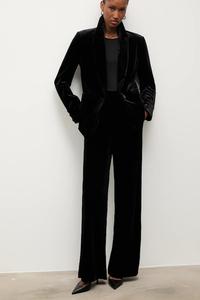 Бархатные брюки Answear.Lab, черный