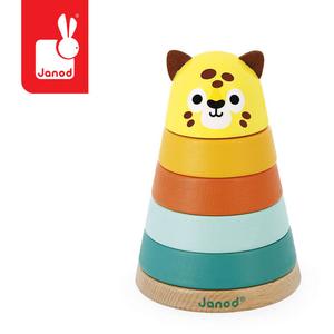 Janod, Деревянная пирамида, Ягуар Тропик, 12м+