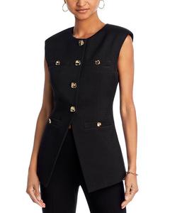 Жилет (приталенный жилет) Endless Rose, черный