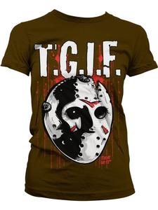 Коричневая рубашка Friday The 13th