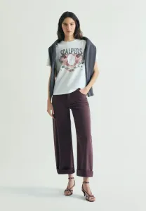 Футболка с принтом angelskull Scalpers, Ecru