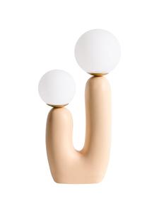 Настольные лампы TULUN бежево-белого цвета - (Ш) 16 x (В) 40 x (Д) 16 см