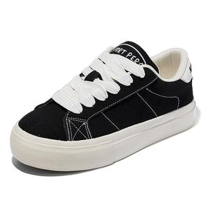 FUERSEN Женские серые скейтерские кроссовки с амортизацией, устойчивые к истиранию, на низком ходу, цвет Gray