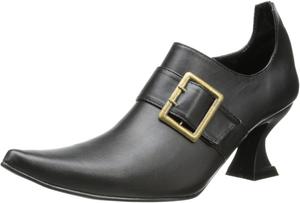 Женские туфли Ellie Shoes 301-Hazel Witch, Schwarzes Polyurethan