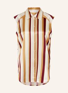 Атласная блузка-топ Mrs & Hugs, бежевый