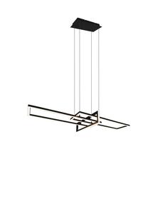 Подвесной светильник SALINAS матово-черного цвета Trio Leuchten