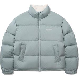 Синюю унисекс пуховик COVERNAT, синий