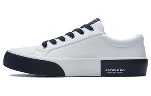 Кроссовки ARTICLE NO. Stylish Skateboarding Shoes Unisex Low-top Black, белый