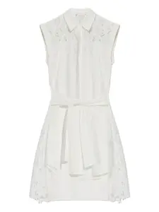 Платье мини Zola AllSaints, белый