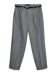 VERO MODA Широкие брюки со складками 'VMELMA' в темно-сером цвете