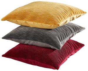 Чехол для подушки волна Novel, серый