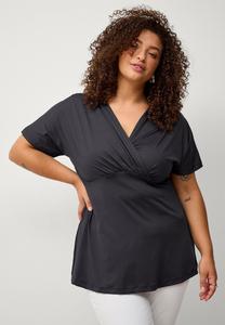 Блуза Ellos Plus collection, черный